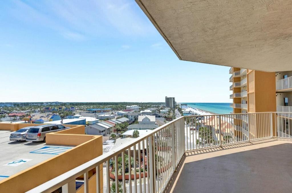 Treasure Island 707 - Gulf Front, Sunset Views, Heated Resort Pool & Hot Tub! Panama City Beach Exterior photo