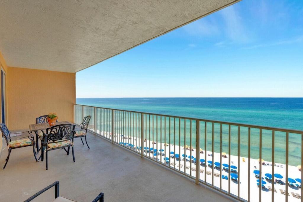 Treasure Island 707 - Gulf Front, Sunset Views, Heated Resort Pool & Hot Tub! Panama City Beach Exterior photo